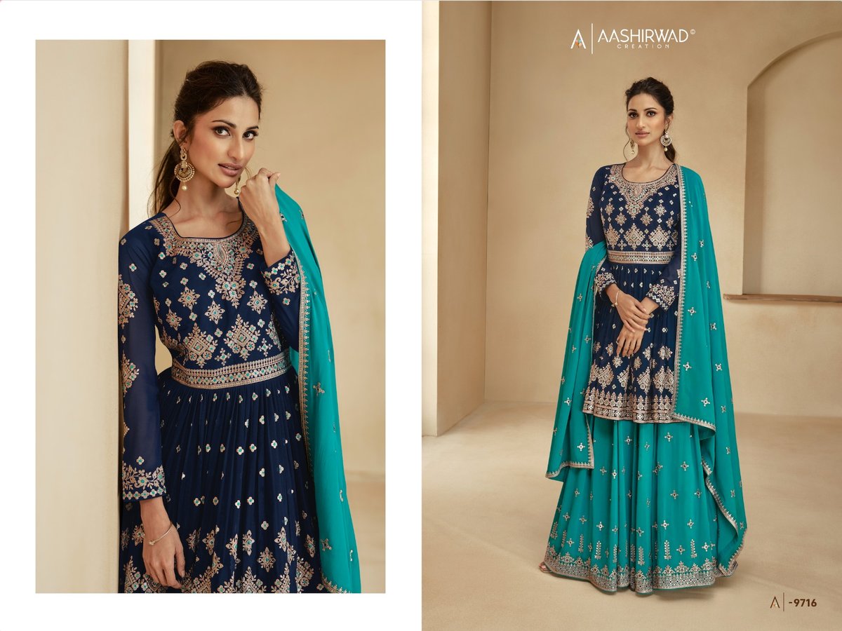 Aashirwad Creation Angel 9714-9718 Series 3