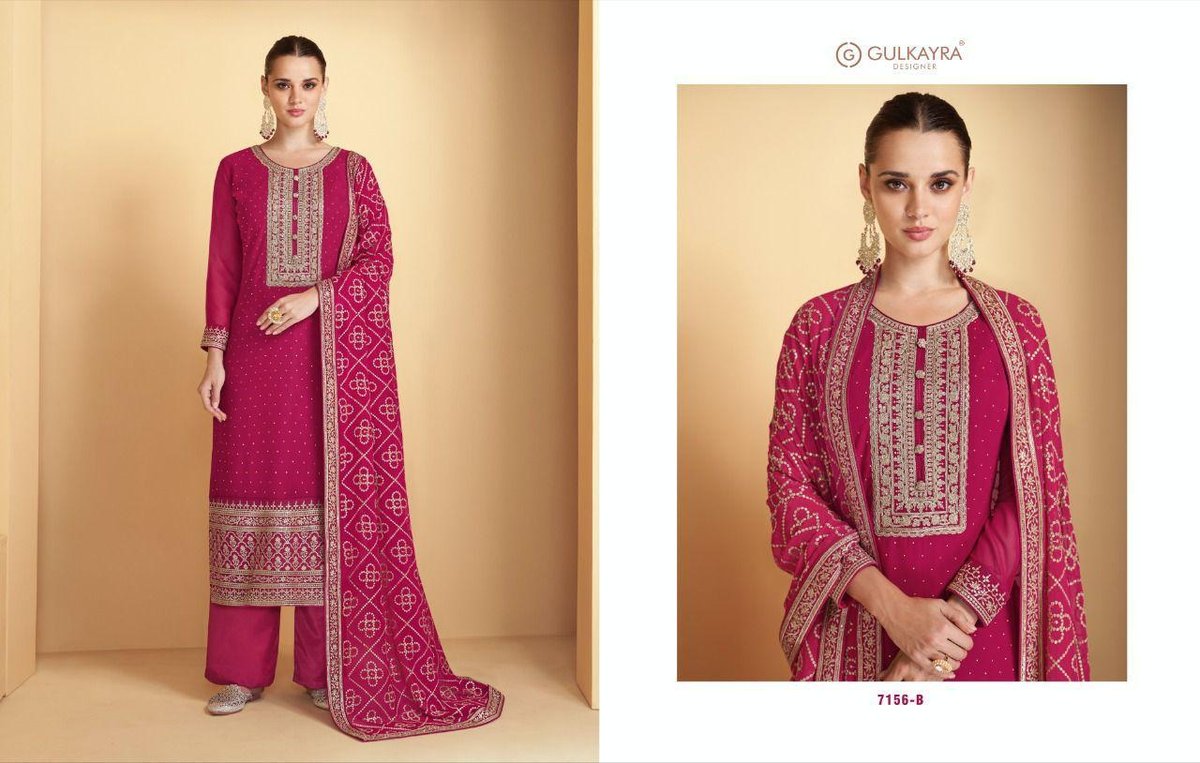 Gulkayra Designer Amisha 7156 Colors 2