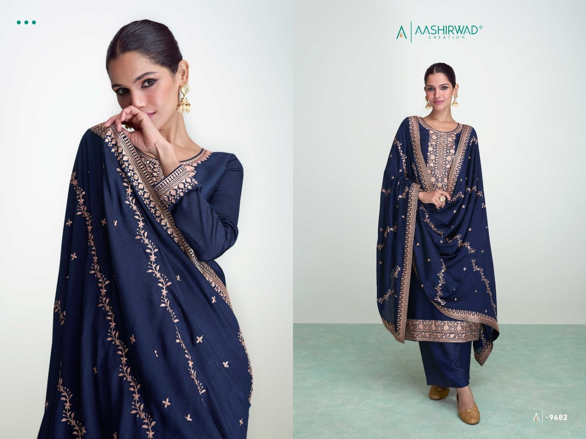 Aashirwad Creation Syra 9680-9684 Series 3