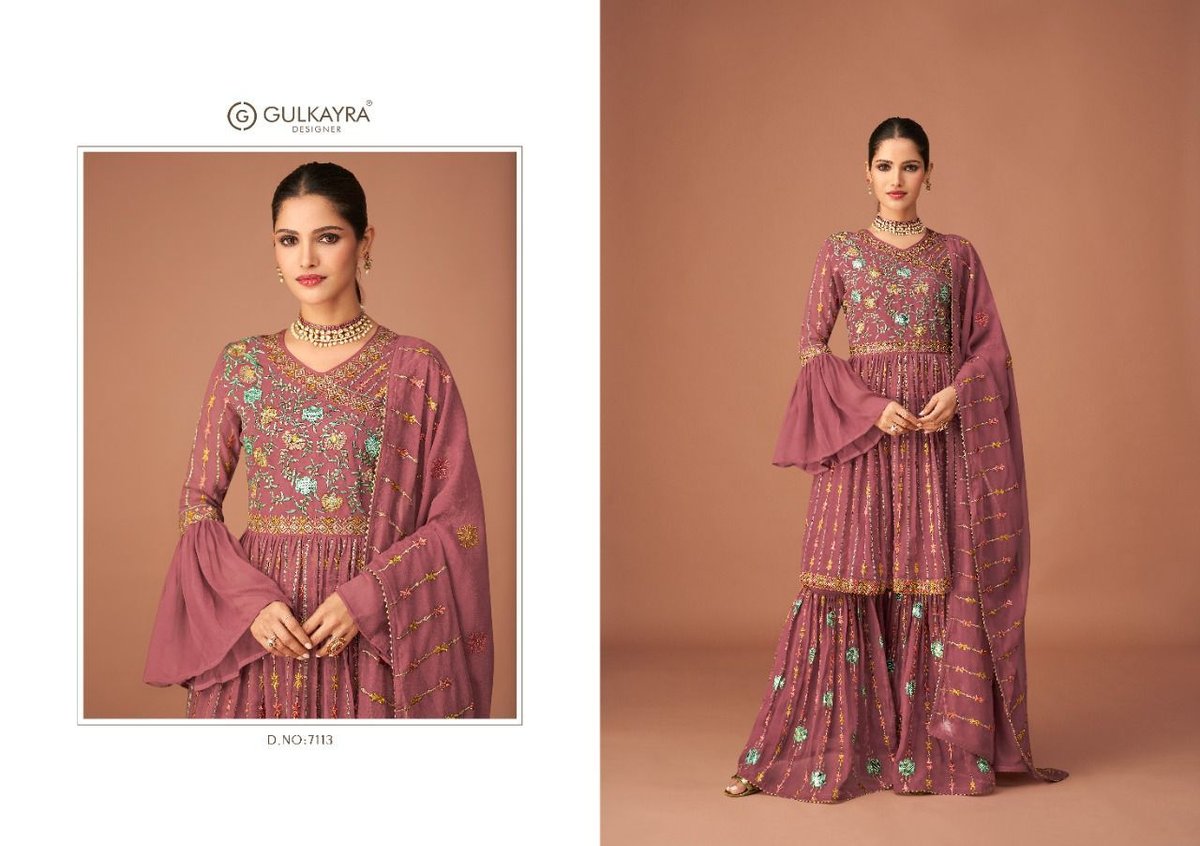 Gulkayra Designer Sangini 7110-7113 Series 4