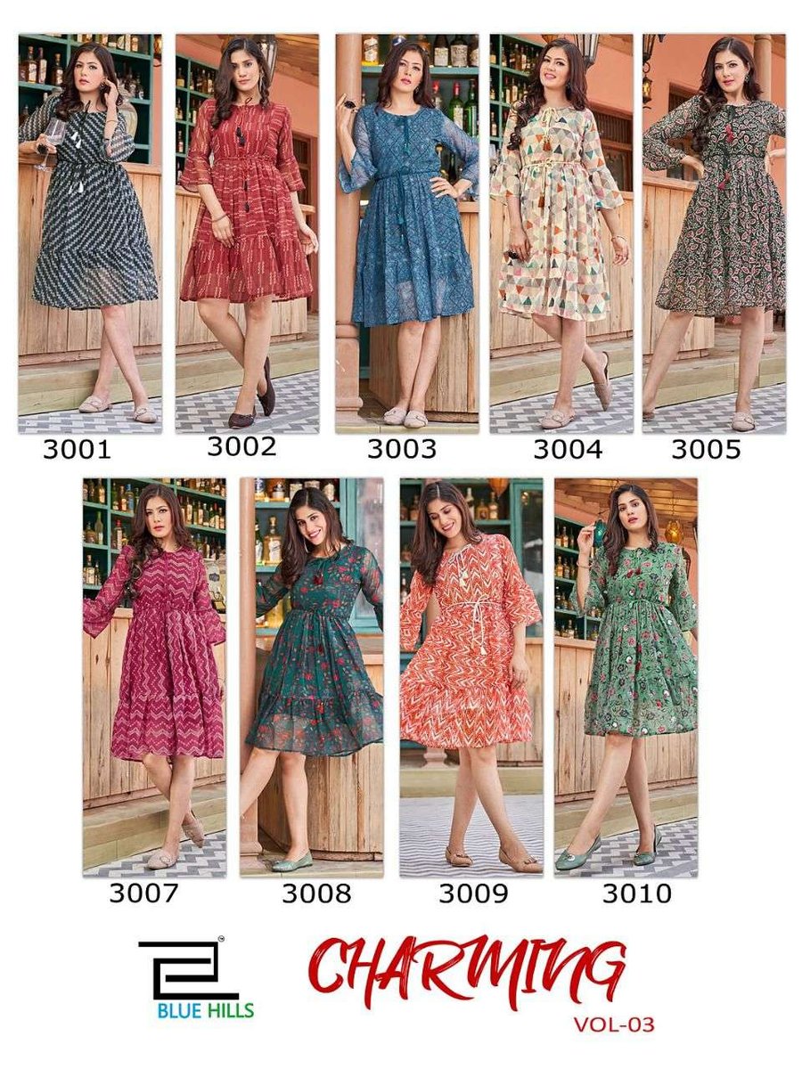 Blue Hills Charming Vol-3 3001-3009 Series 10