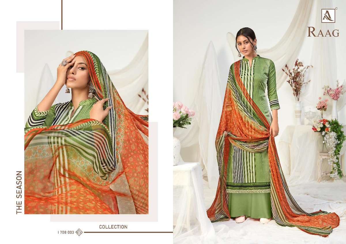 Alok Suits Raag 1708-001 to 1708-008 Series 3