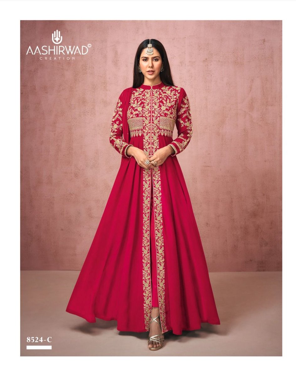 Aashirwad Creation Sonam 8524 Colors 3