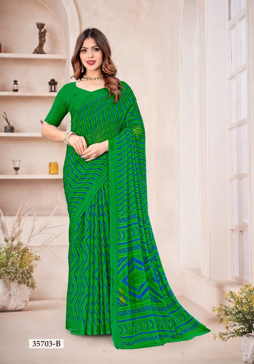 RUCHI SAREE STAR CHIFFON 167 35701-A TO 35703-D 10