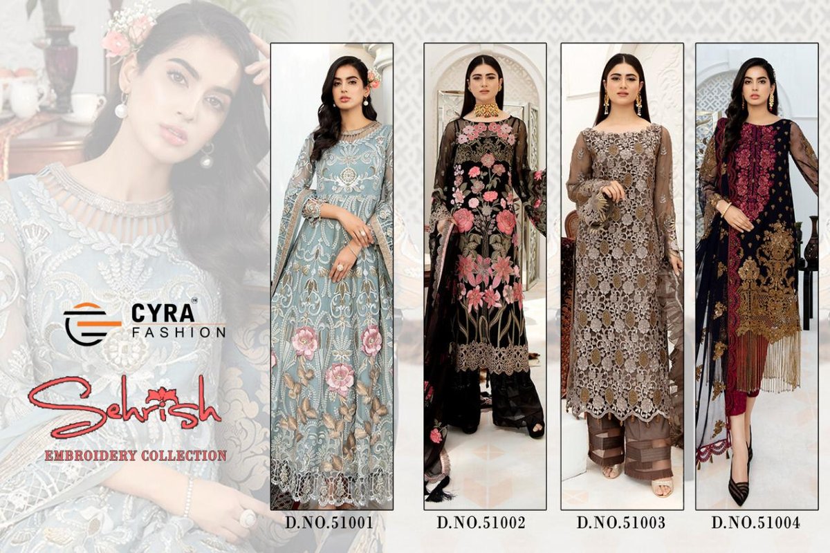 Cyra Fashion Sehrish 51001-51004 Series 5