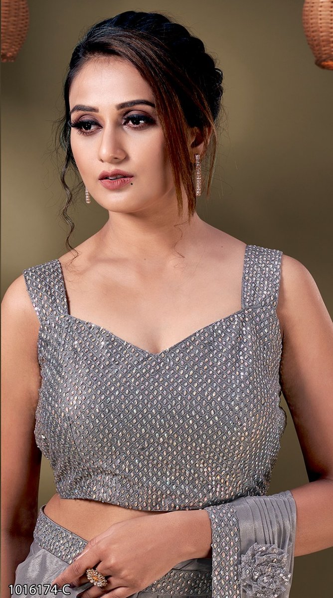 Aamoha Trendz Ready To Wear Designer Saree 1016174 Colors 6