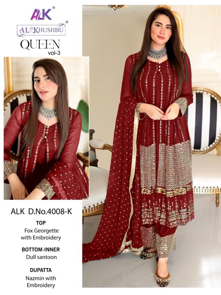 AL Khushbu Queen Vol-3 4008 New Colors 7