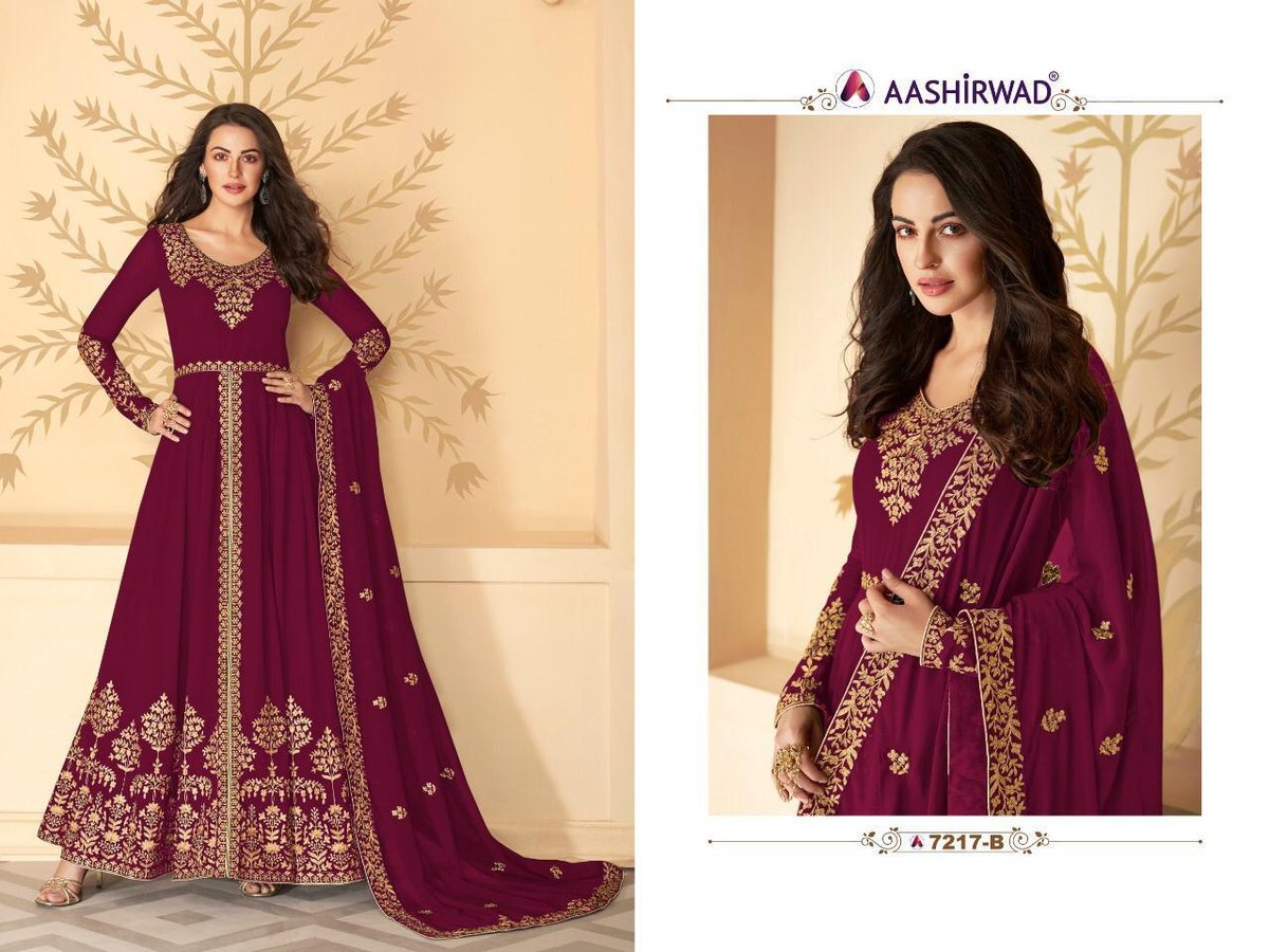 Aashirwad Creation Gulkand Pakhi 7217 Master Colors 2