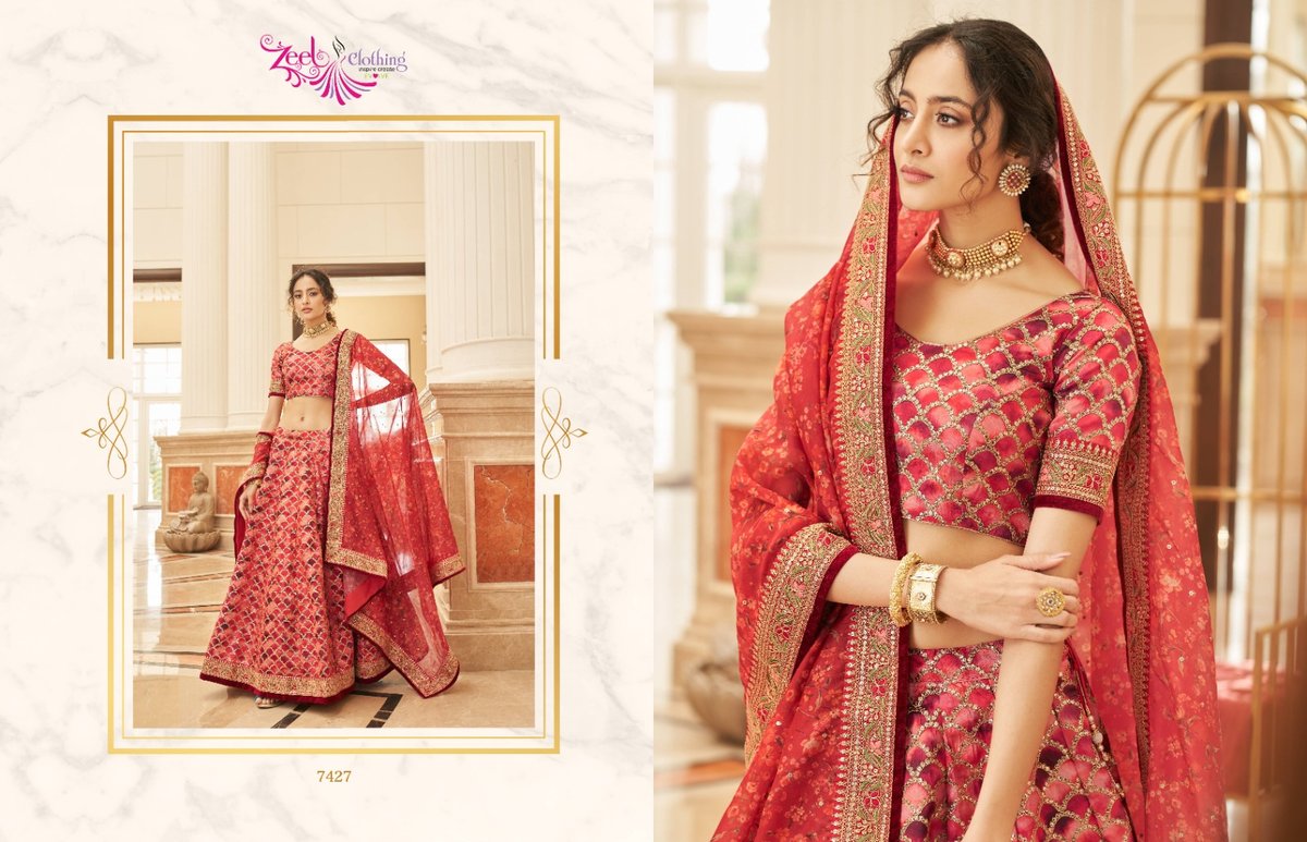 Zeel Clothing Cultural Vol-2 7419-7428 Series 9