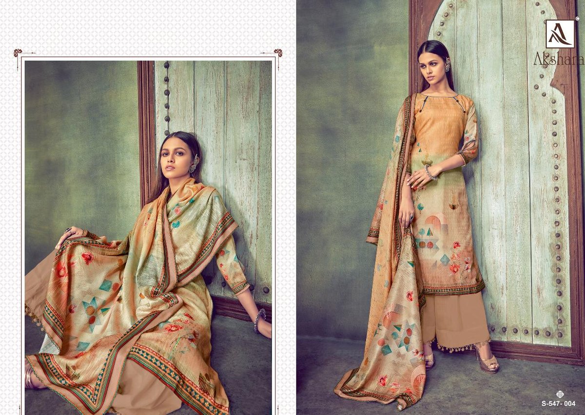 Alok Suits Akshara 547-001 to 547-010 Series 4