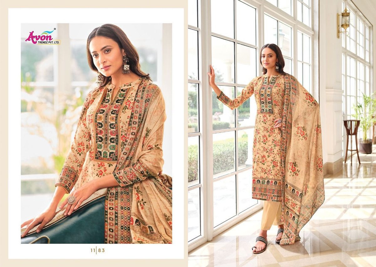 Avon Trendz Jugni Velvet 1181-1186 Series 3