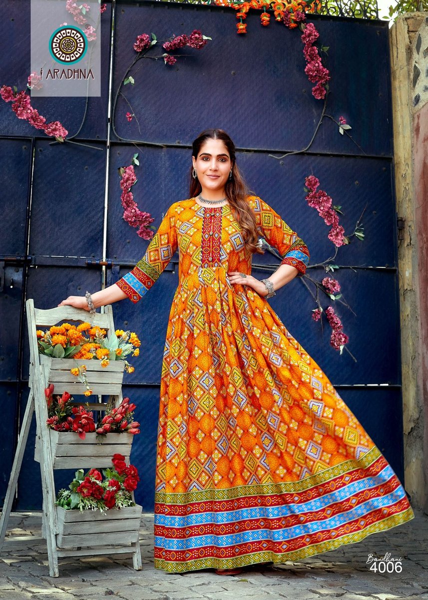 Aradhna Fashion Bandhani Vol-4 4001-4012 Series 6