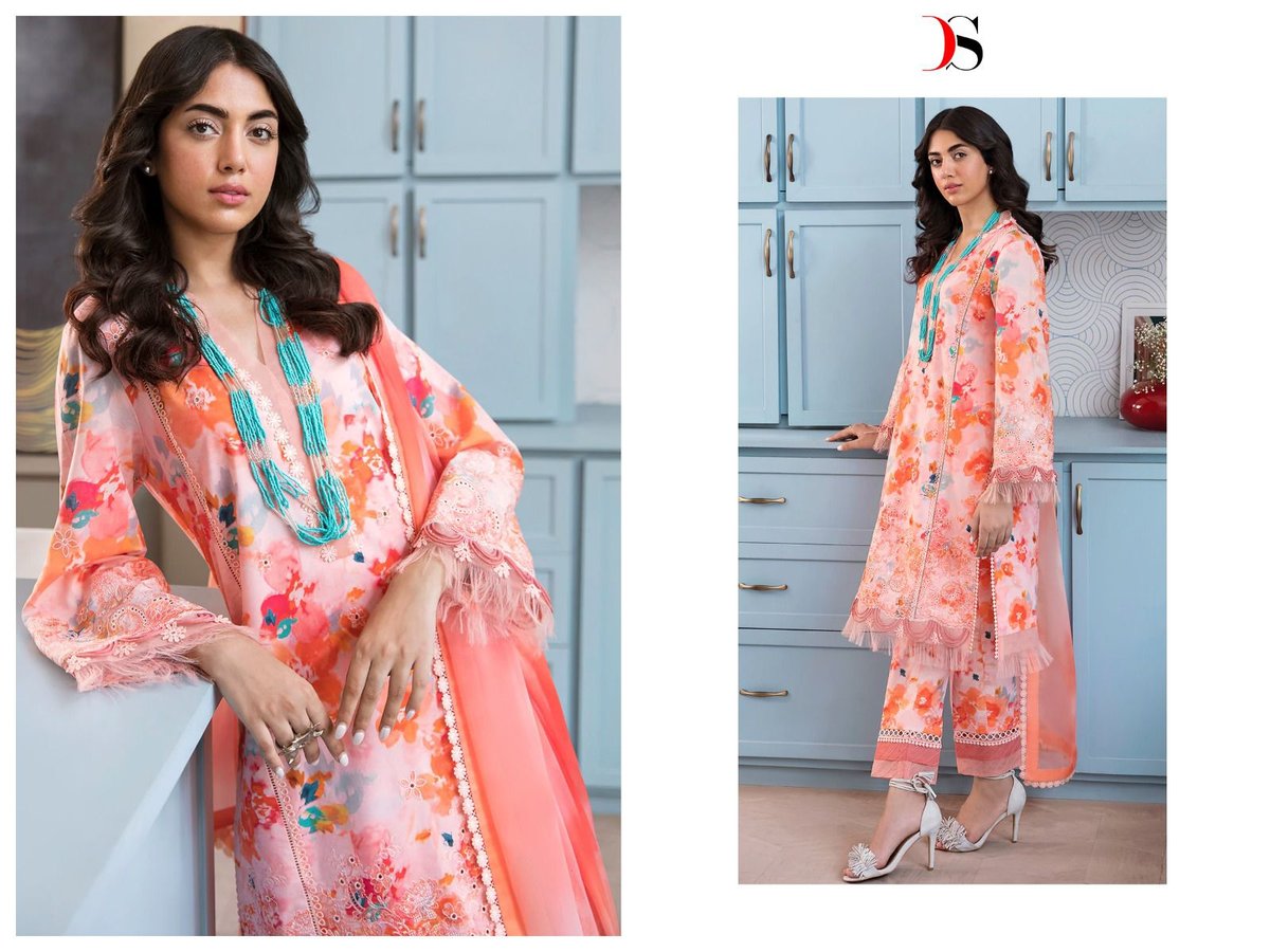 Deepsy Suit Afrozeh Chikankari Lawn Vol-23 3171-3178 Series 4