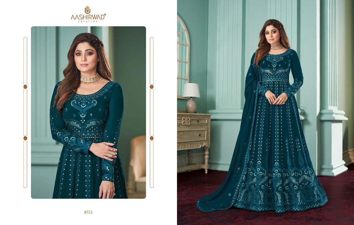 Aashirwad Creation Rose 8519-8523 Series 3