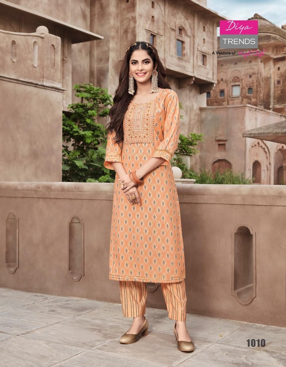 Diya Trends Gold Vol-1 1001-1010 Series 10