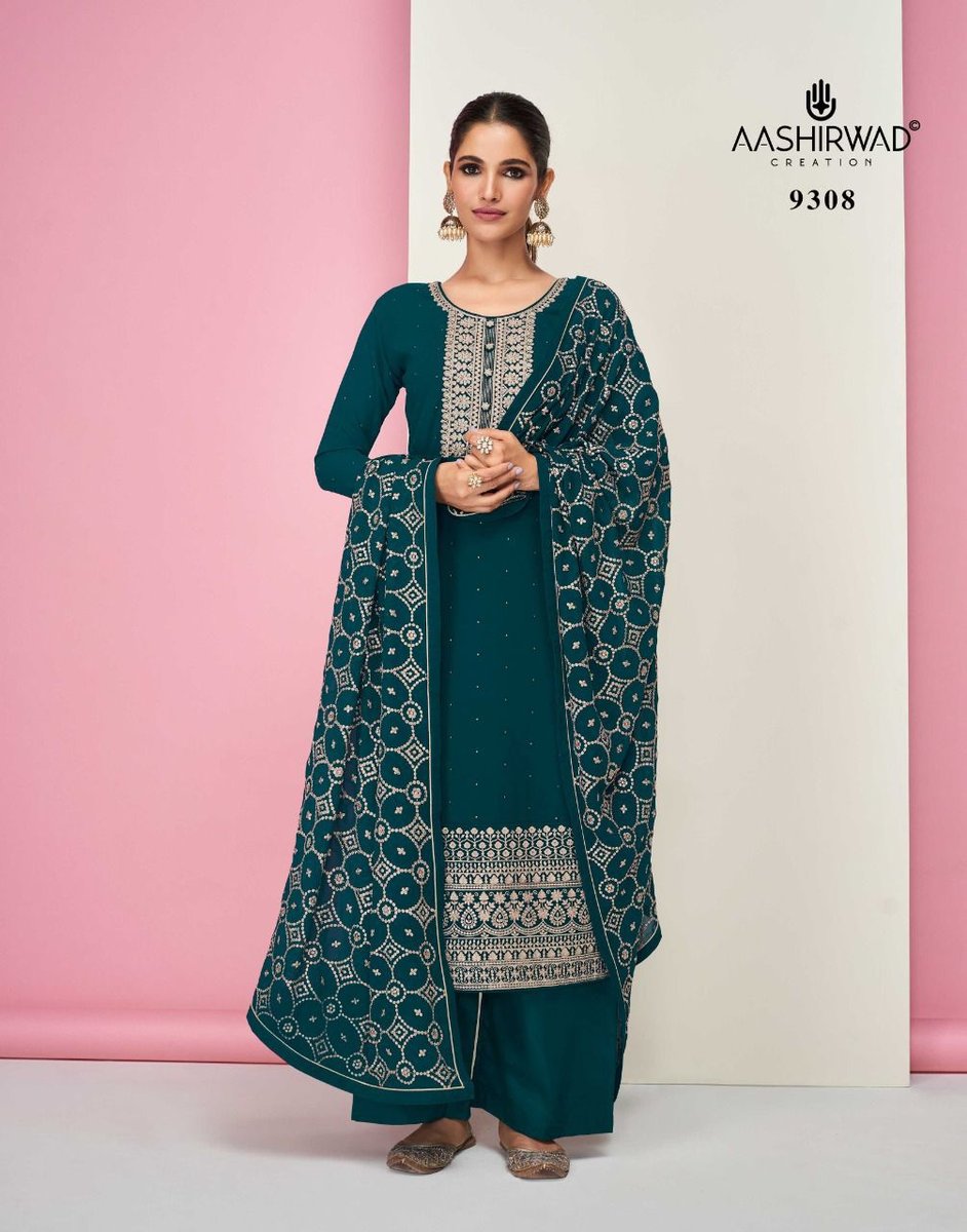 Aashirwad Creation Gulkand Sajal 9305-9309 Series 4