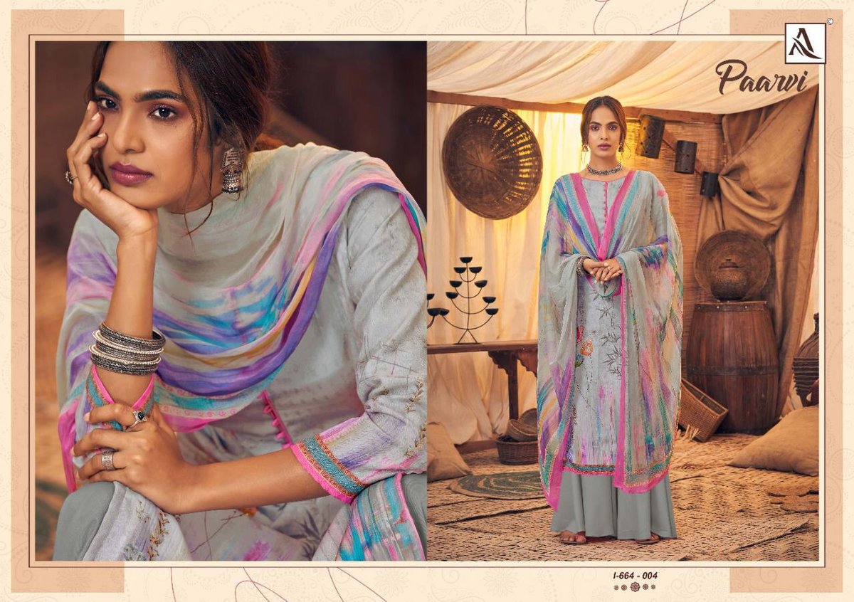 Alok Suits Paarvi 664-001-664-008 Series 4