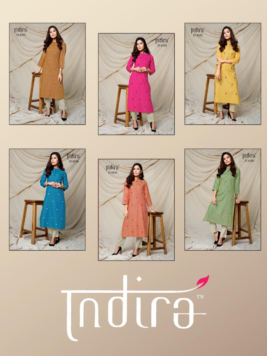 Indira Apparels Finesse 4101-4106 Series 7