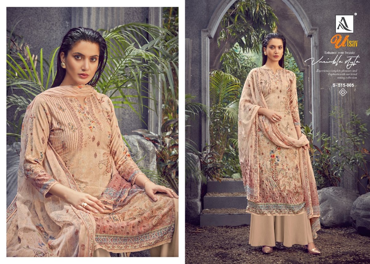 Alok Suits Utsav 515-001-515-008 Series 5