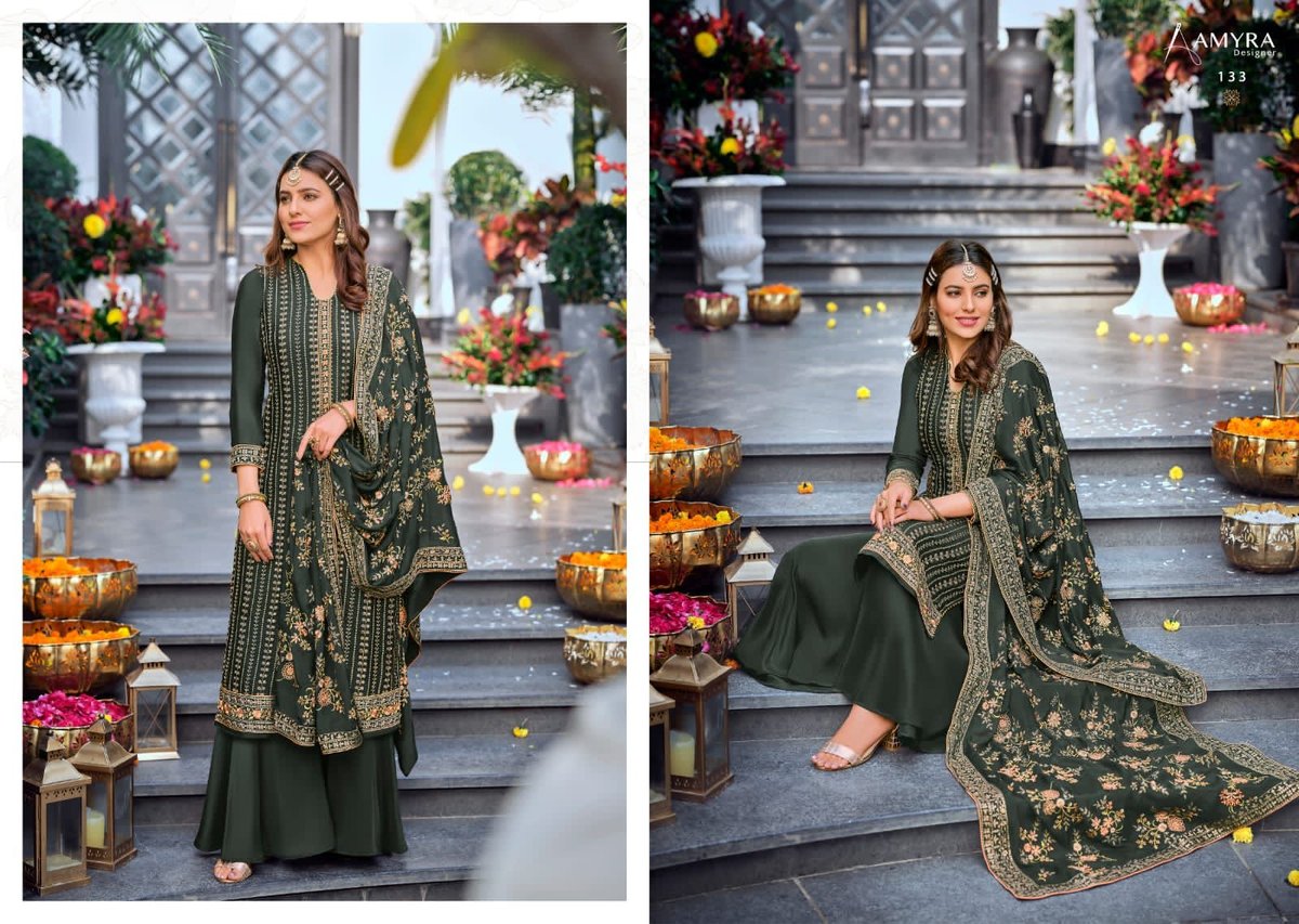 Amyra Designer Aaina Vol-7 130-133 Series 4
