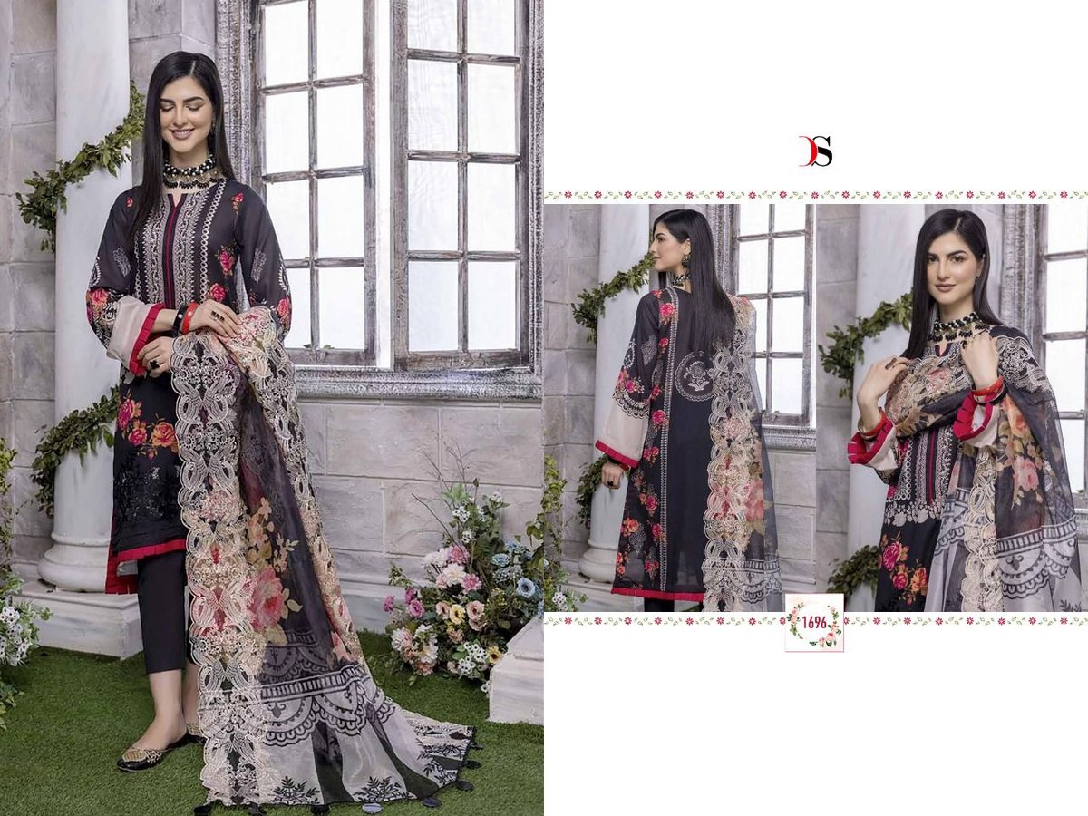 Deepsy Suits Firdous Aniiq 1691-1696 Series 6