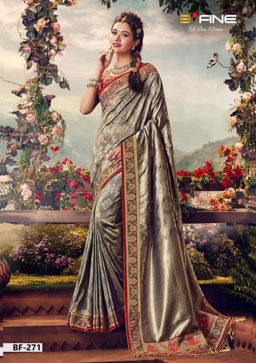 B'Fine Saree Sajda 268-348 Series 3