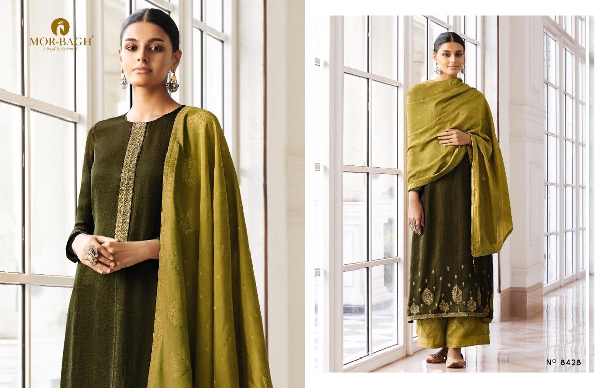 Aashirwad Creation Mor Bagh Aviva 8423-8428 Series 6