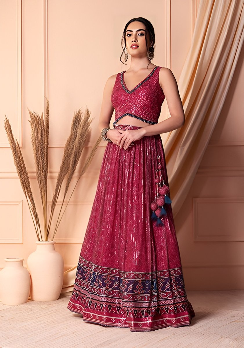 Arya Designs Lehenga Choli ADNC-128 Design 3