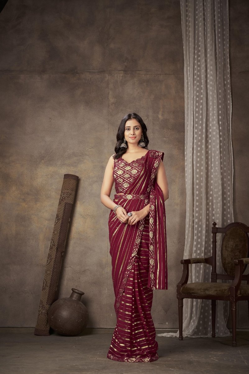 Bollywood Ready To Wear Sarees 1016076 Colors 1