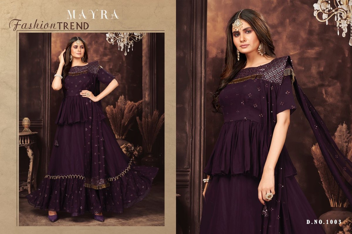Anjani Art Mayra Couture Collection Vol-1 1001-1006 Series 5