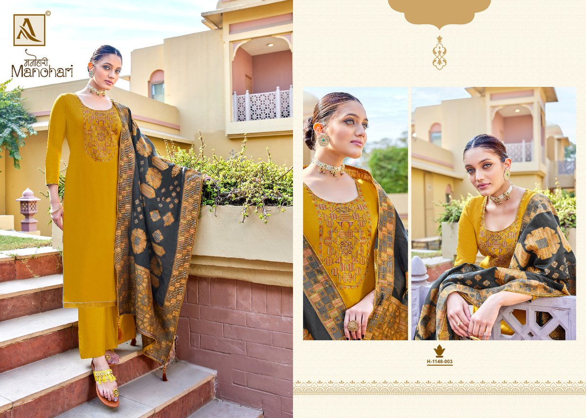 Alok Suit Manohari 1148-001 to 1148-006 Series 3