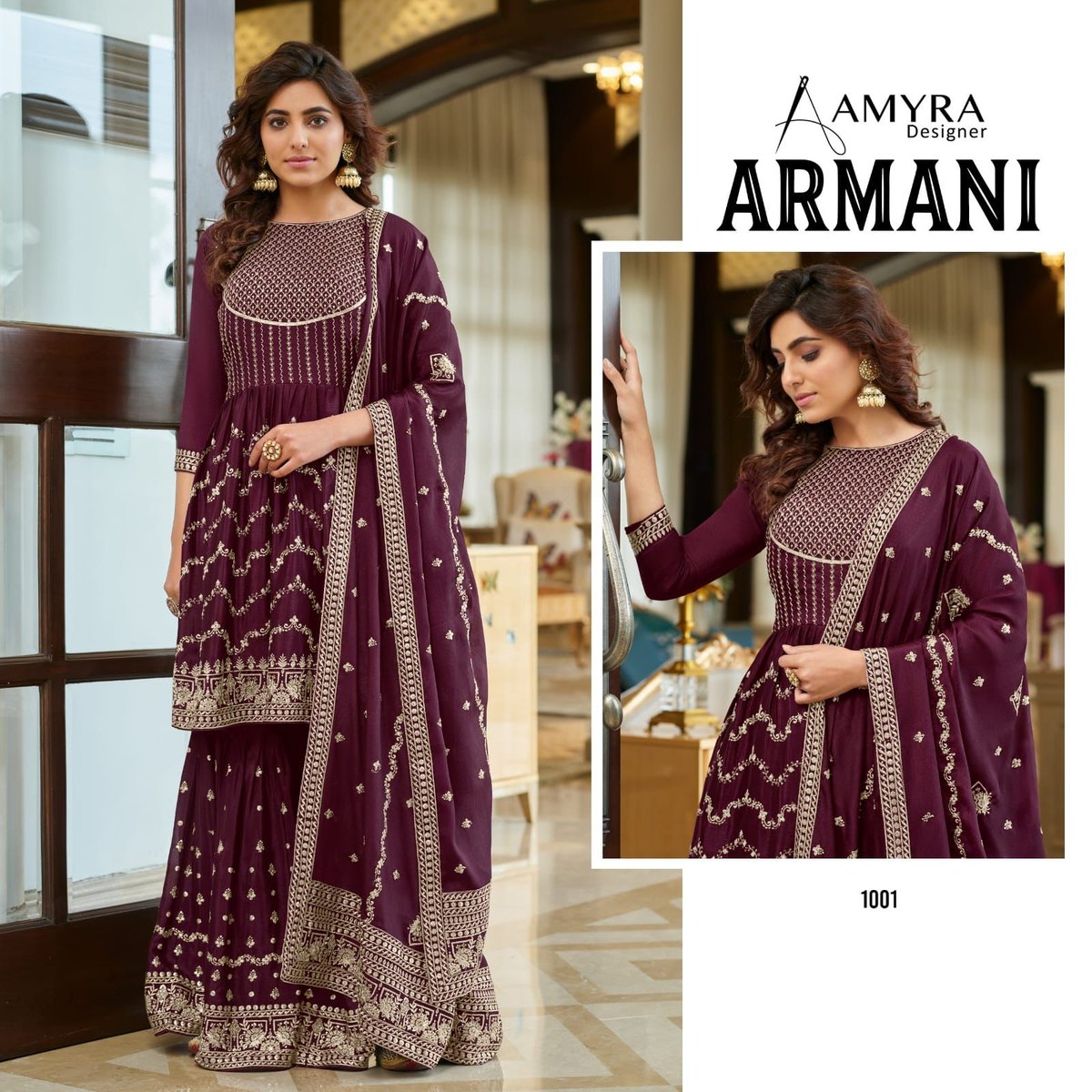Amyra Designer Armani 1001-1003 Series 1