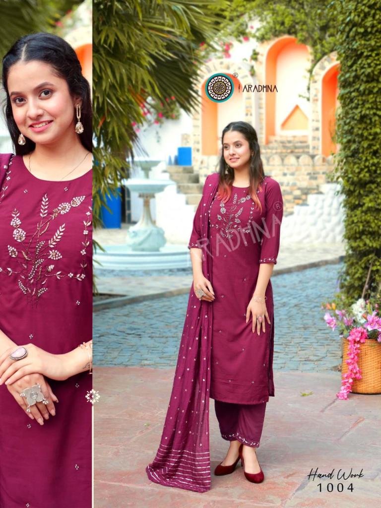 Aaradhana Fashion Hand Work Vol-1 1001-1006 Series 4