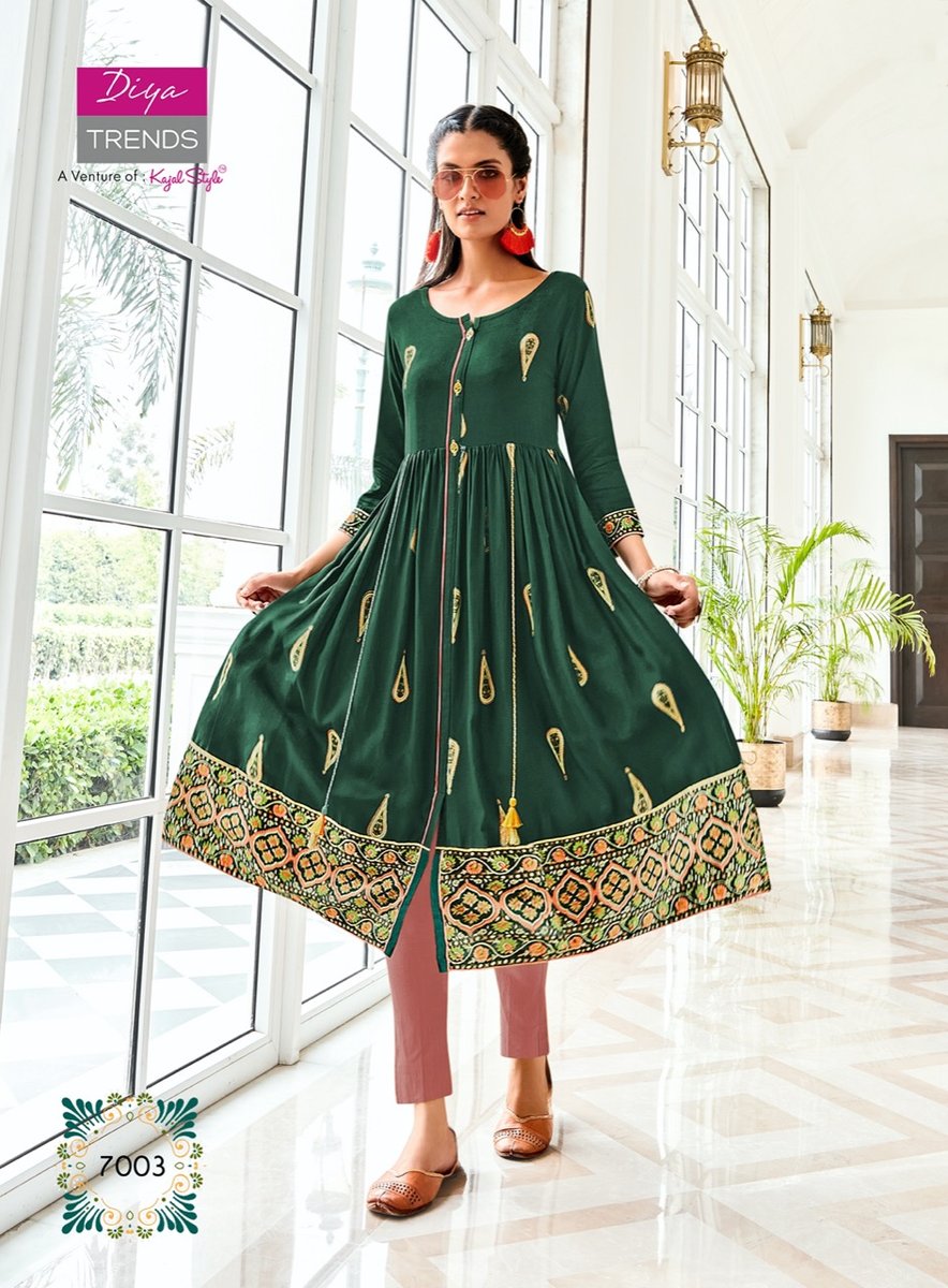 Diya Trendz Ethnic City Vol-7 7001-7010 Series 3