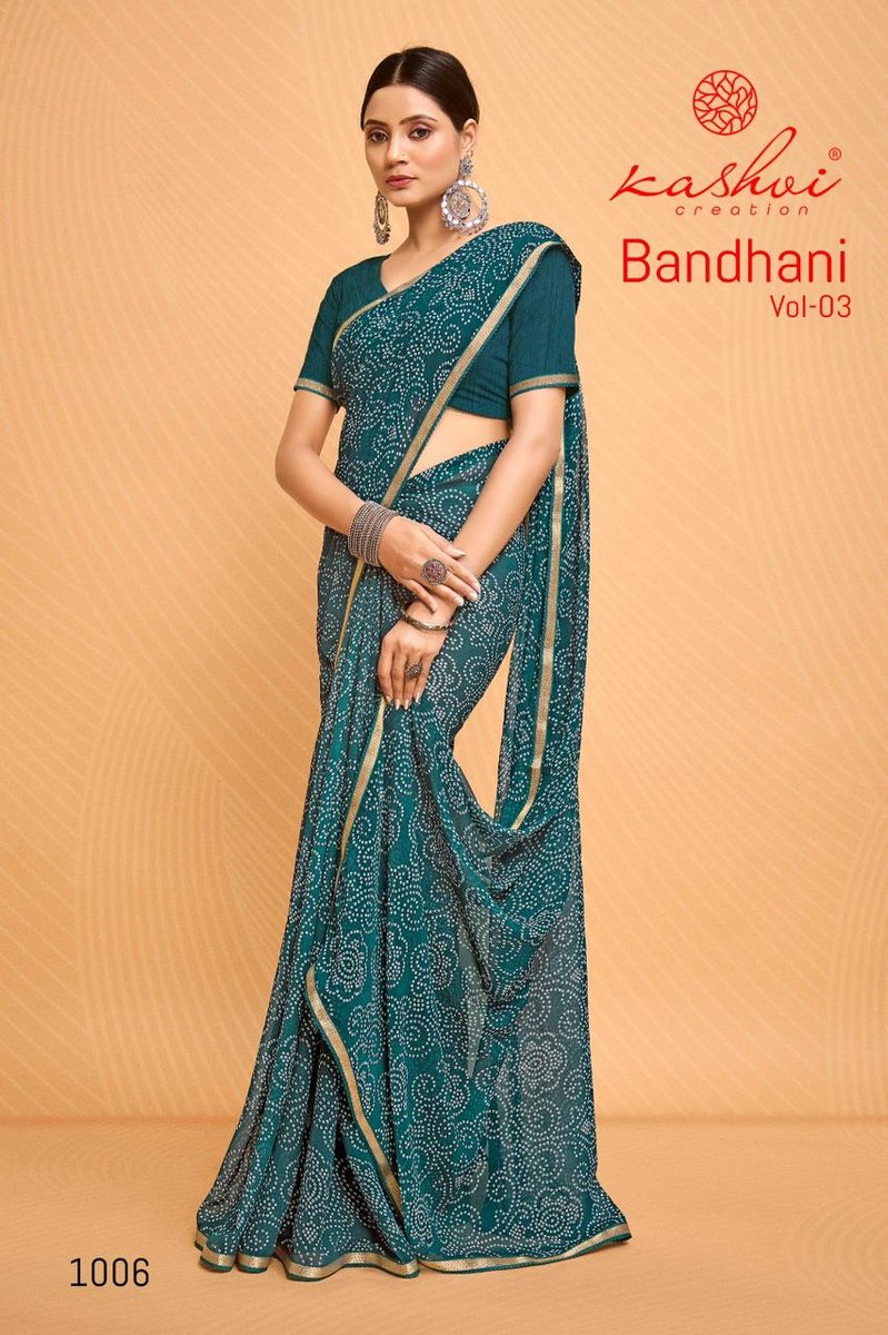 KASHVI CREATION BANDHANI VOL-3 1001 TO 1008 6