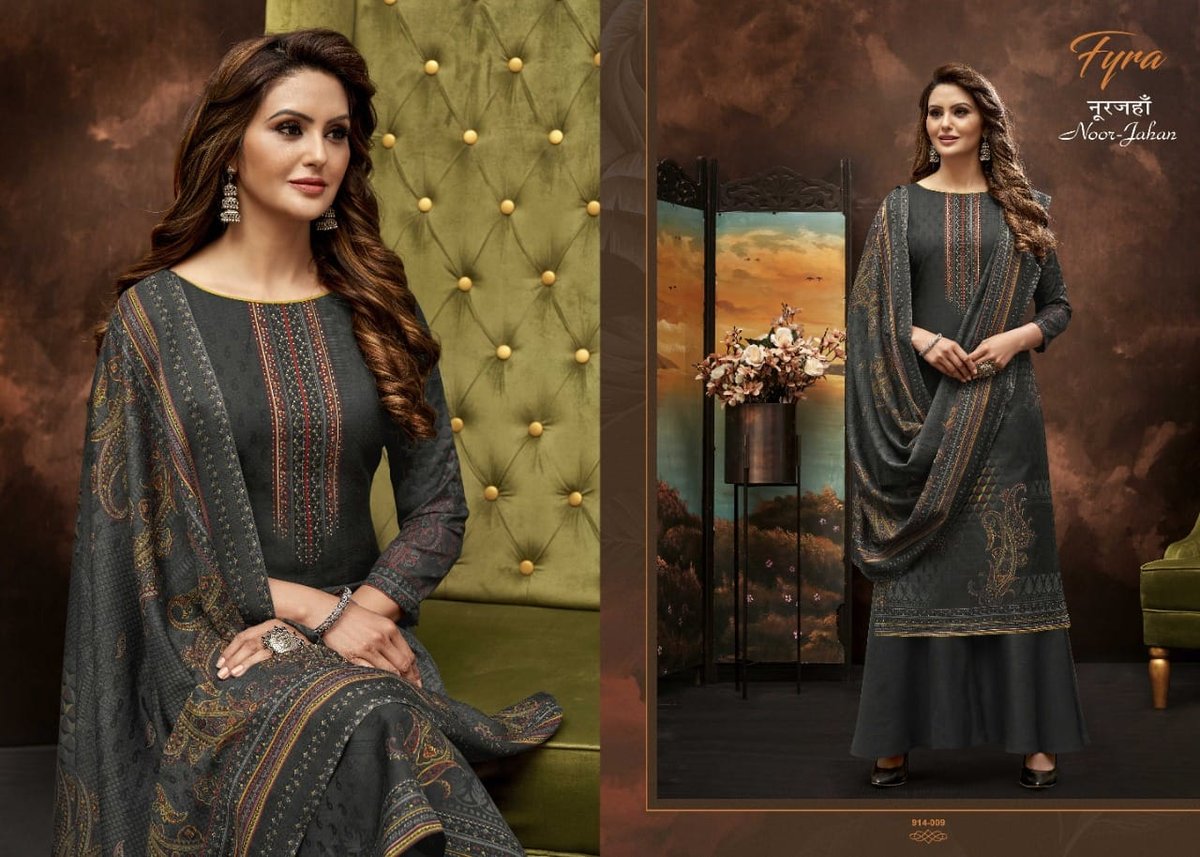 Alok Suits Fyra Noor Jahan 914-001 to 917-010 Series 9
