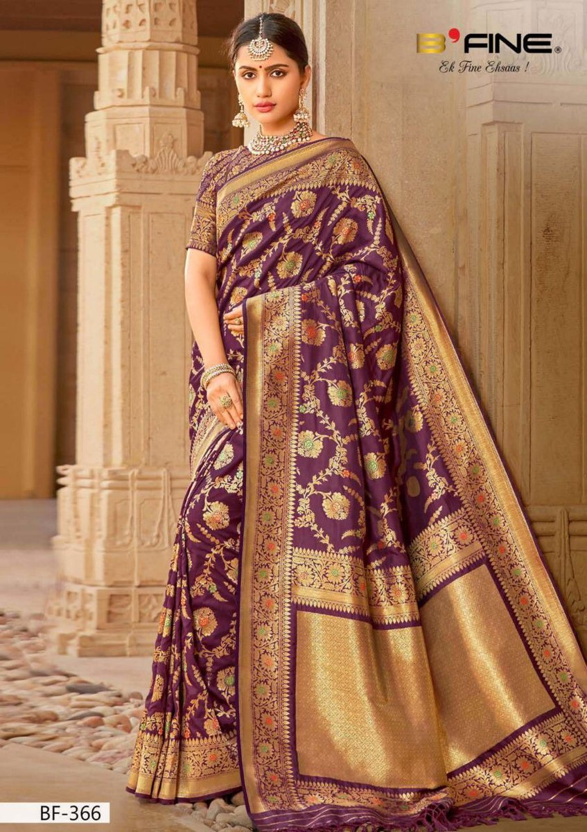 B Fine Saree Nazar 362-373 Series 5
