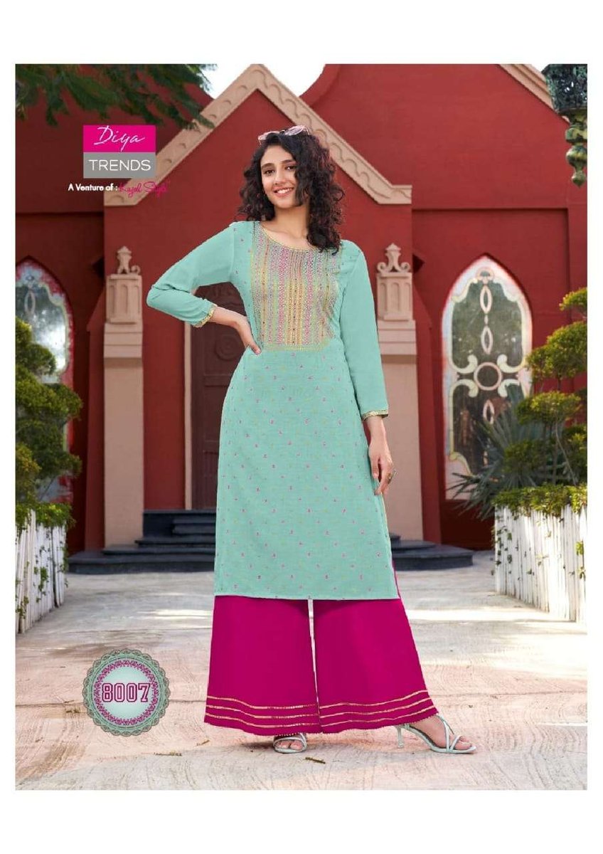 Diya Trends Biba's Vol-8 8001-8014 Series 7