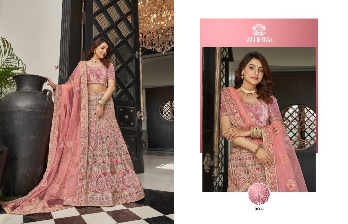Arya Design Pratha Vol-2 9601-9606 Series 6