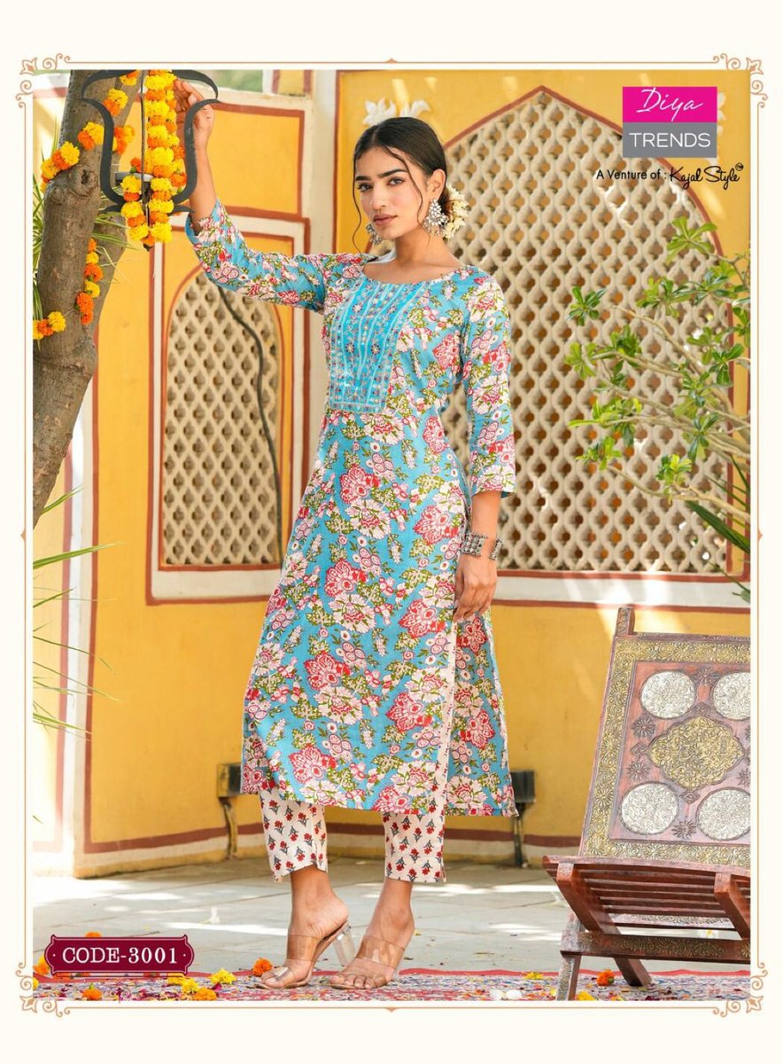 Diya Trends Cotton Candy Vol-3 3001-3008 Series 1
