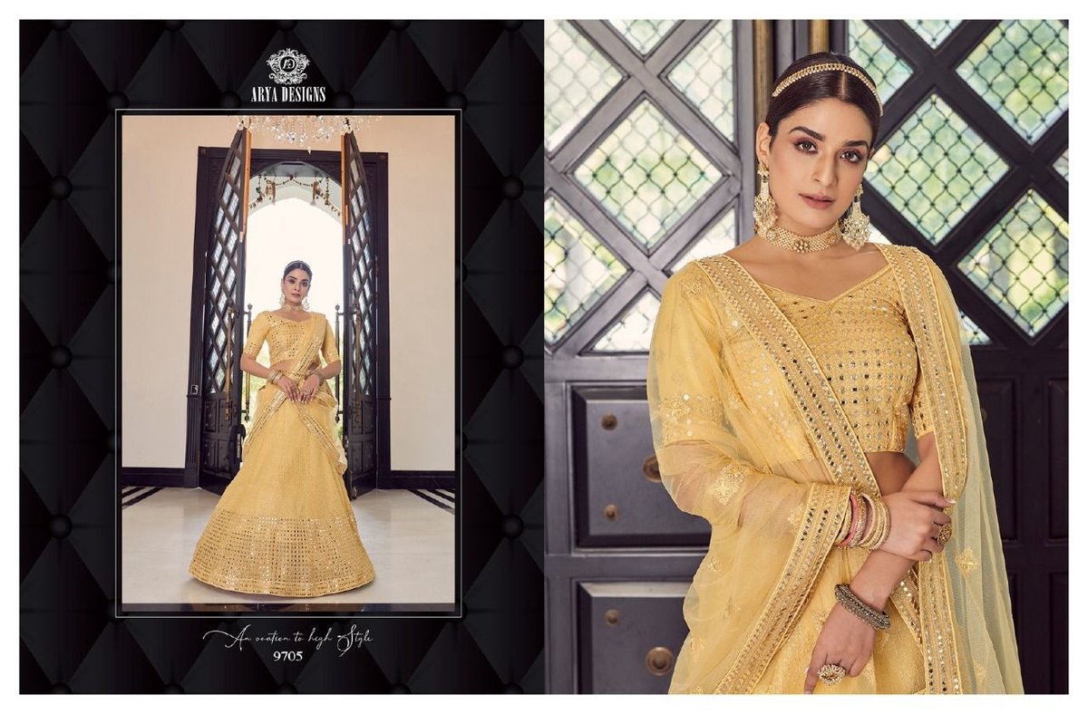 Arya Designs Floral Vol-4 9701-9714 Series 5