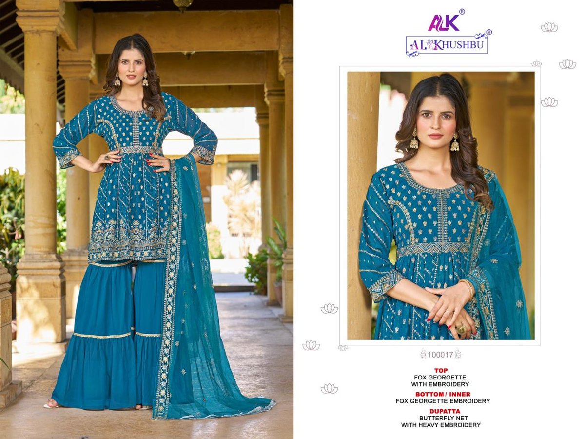 AL Khushbu Aaina Vol-1 Ready Made 100016-100018 Series 2