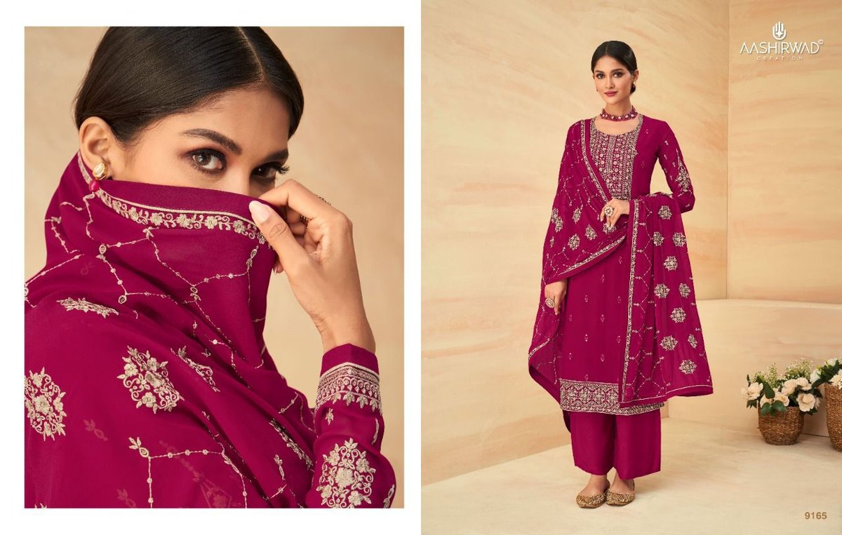 Aashirwad Creation Aura 9165-9170 Series 1