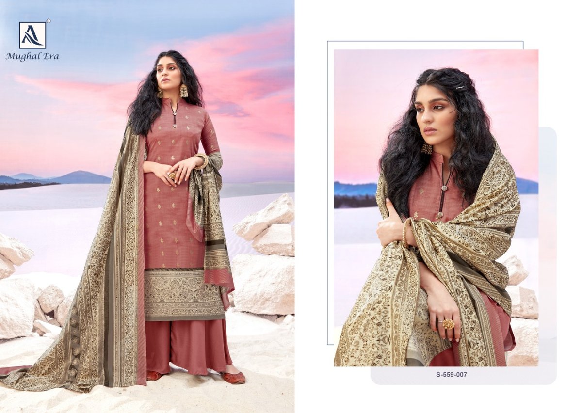 Alok Suits Mughal Era 559-001 to 599-010 Series 7