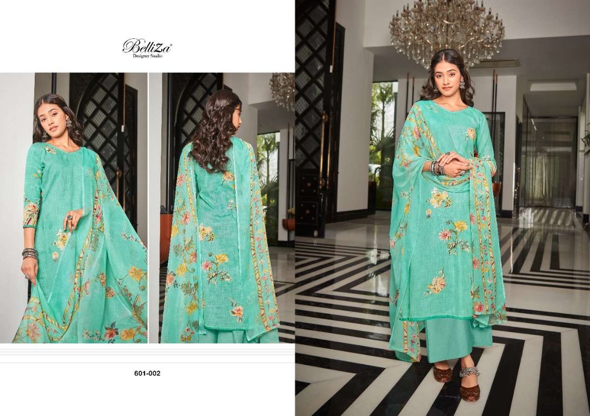 Belliza Designer Namika Vol-2 601-001 to 601-010 Series 2