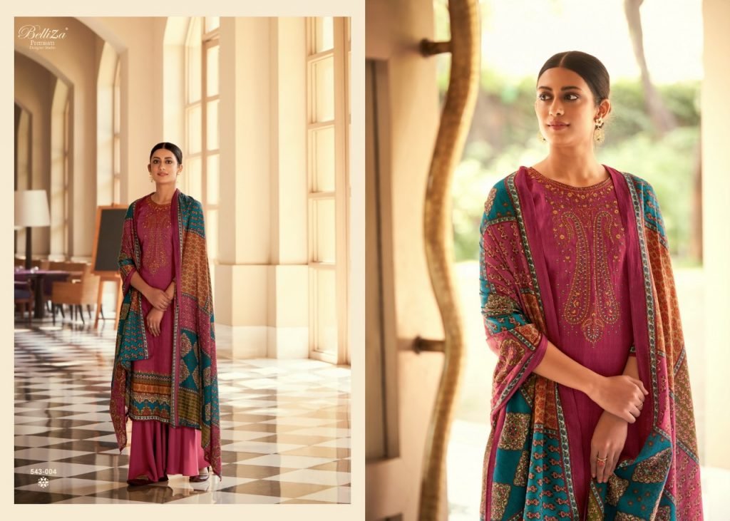 Belliza Designer Riyaaz 543-001 to 543-006 Series 4