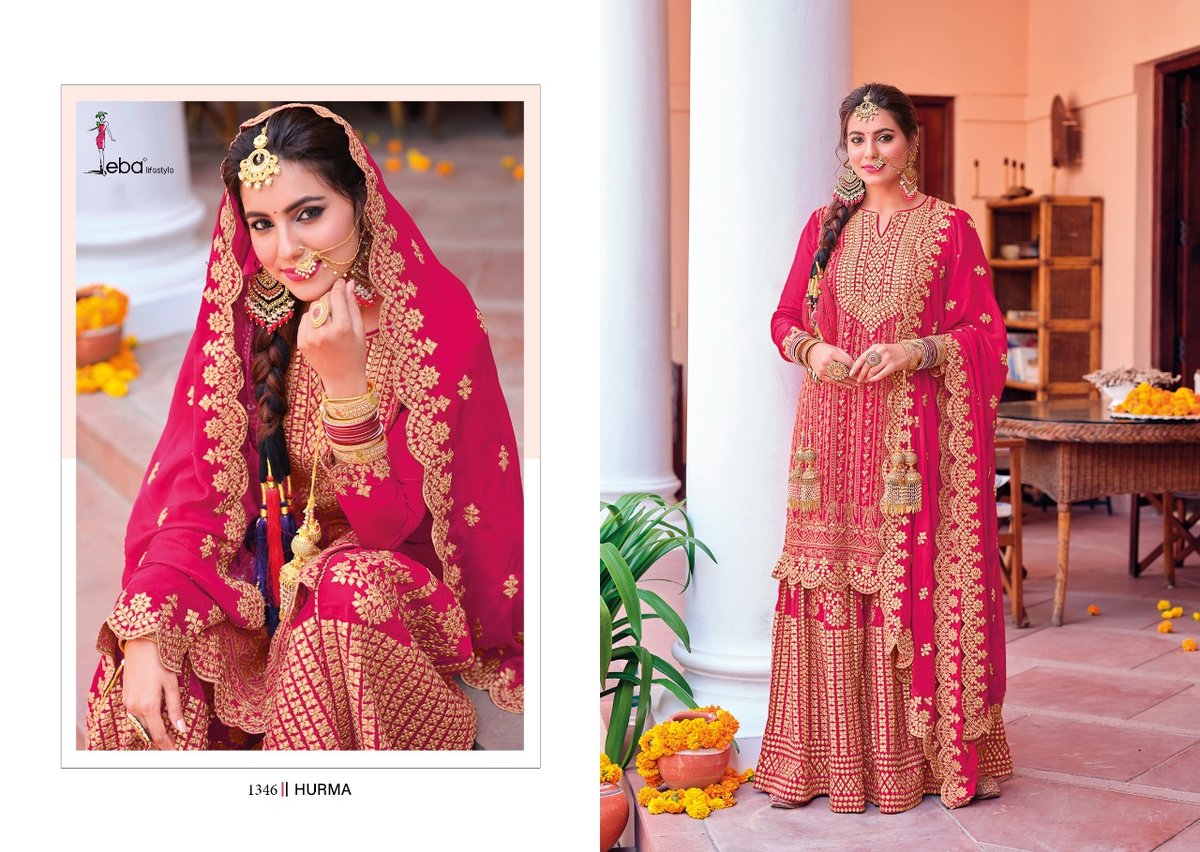 Eba Lifestyle Karwa Choth Special Hurma Vol-36 1345-1348 Series 2