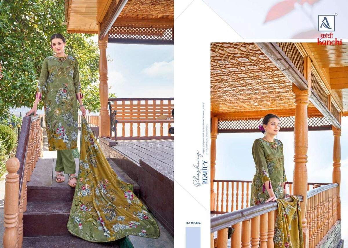 Alok Suit Kanchi 1385-001 to 1385-006 Series 6