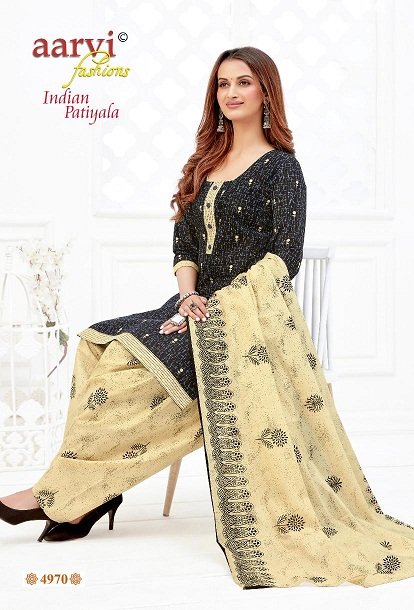 Aarvi Fashion Indian Patiyala Vol-1 4961-4972 Series 10