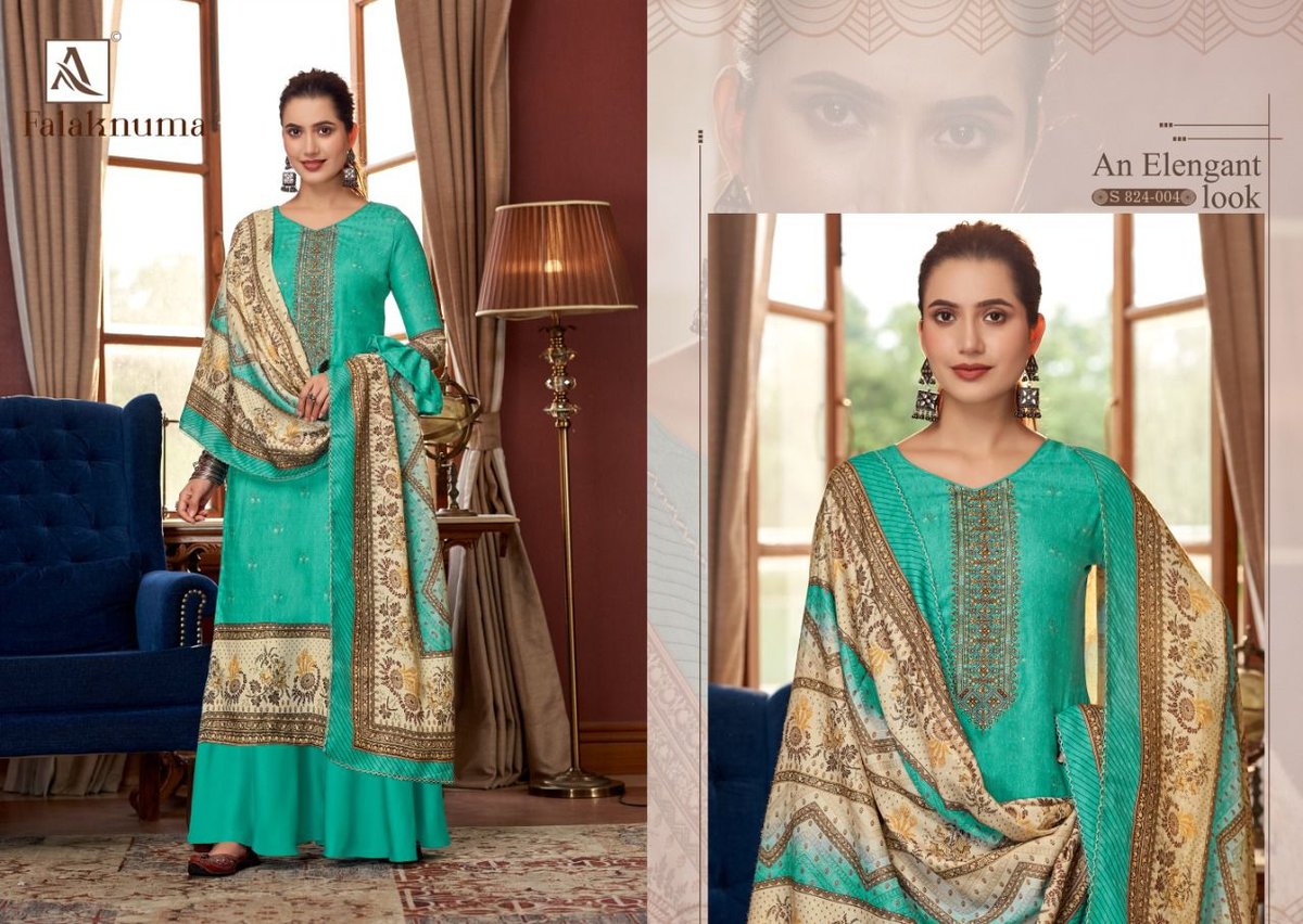 Alok Suits Falaknuma 824-001 to 824-010 Series 4